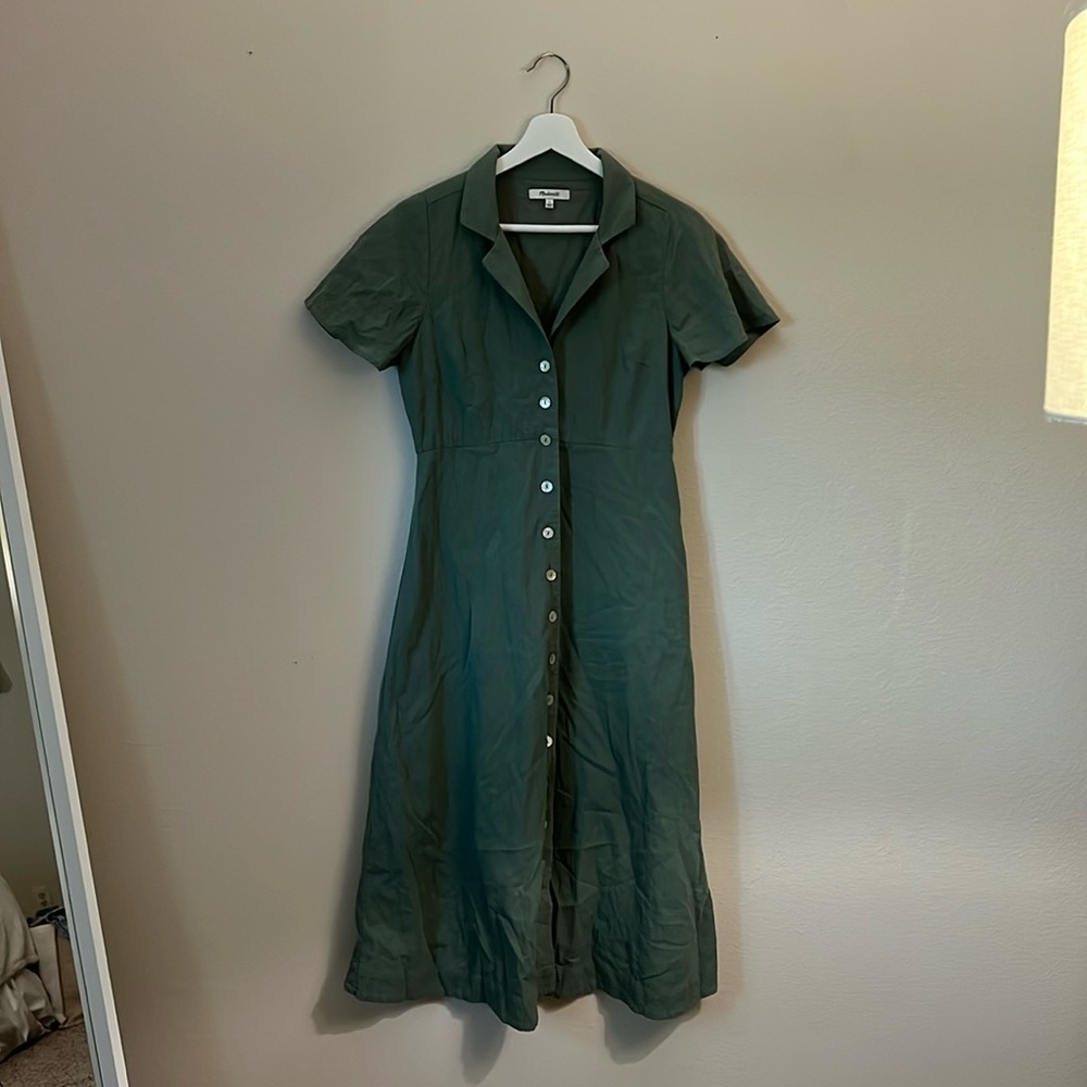 Madewell Dress - Sage (NWOT)